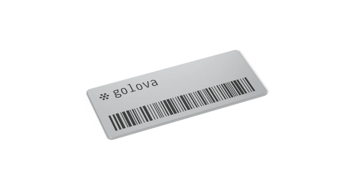 Golova Label M on-metal sticker